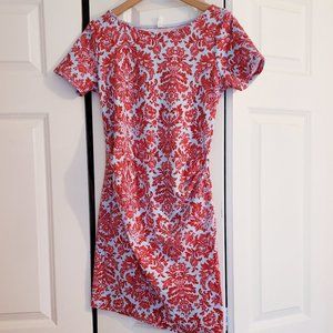 PinkBlush Patterned Maternity Dress